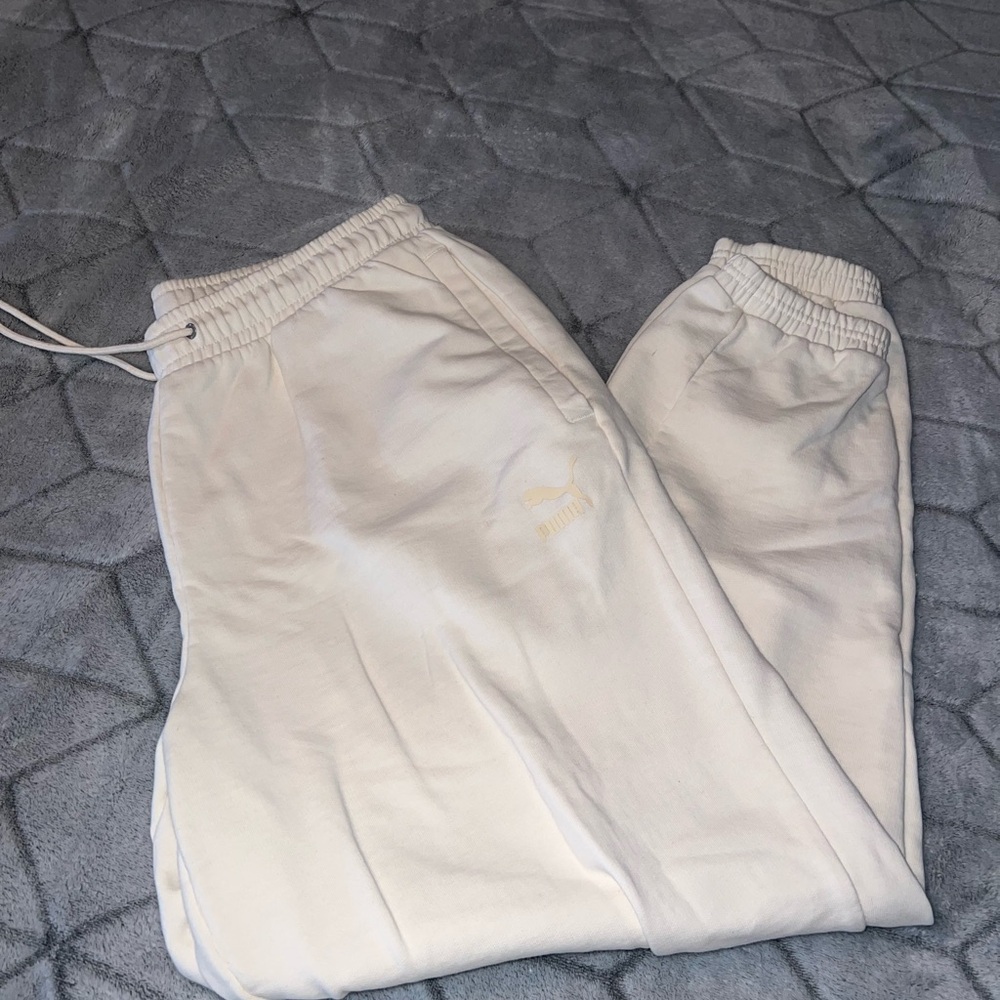 Puma Cream Joggers